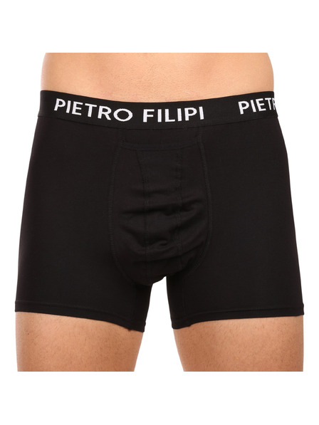 Pietro Filipi Set de doi - chiloți boxeri pentru bărbați Pietro Filipi balls holder negru