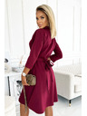numoco Rochie - Burgundy Numoco SANDY