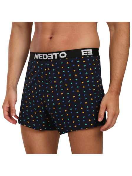 Nedeto Set de patru - boxeri pentru bărbați Nedeto multicolori