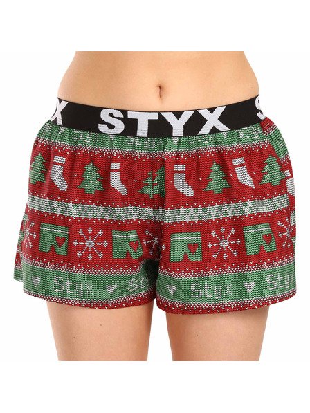 Styx Boxeri dama Styx art banda sport Craciun tricotati