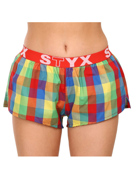 Styx Boxeri dama Styx banda sport multicolor