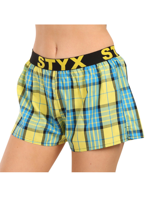 Styx Boxeri dama Styx banda sport multicolor