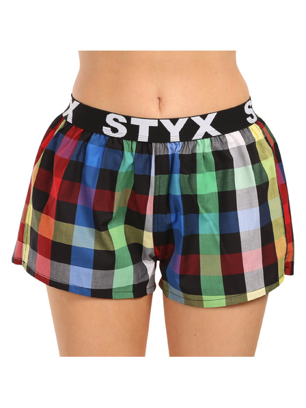 Styx Boxeri dama Styx banda sport multicolor