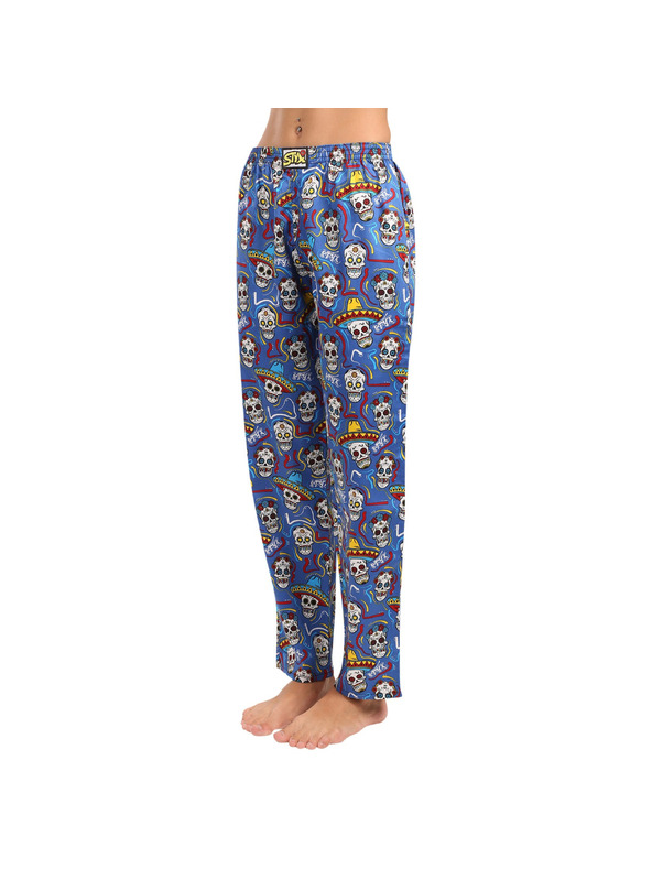 Styx Pantaloni de dormit damă Styx cranii