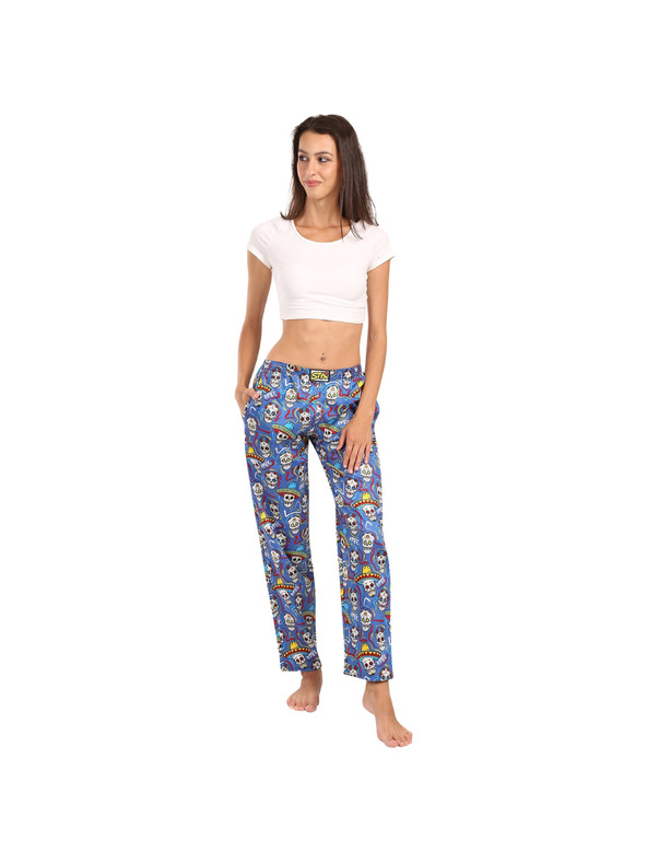 Styx Pantaloni de dormit damă Styx cranii