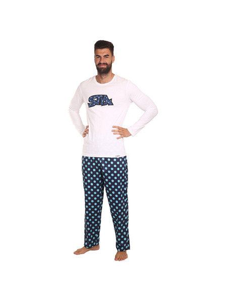 Styx Pijama Styx Polka Dot pentru bărbați