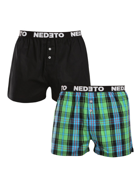 Nedeto Set de două - chiloți Nedeto multicolor pentru bărbați