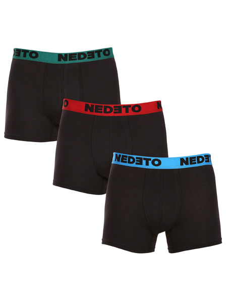 Nedeto Set trei - boxeri Nedeto negri