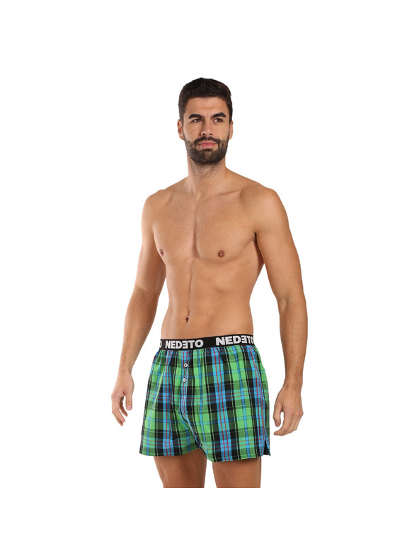 Nedeto Set de două - chiloți Nedeto multicolor pentru bărbați