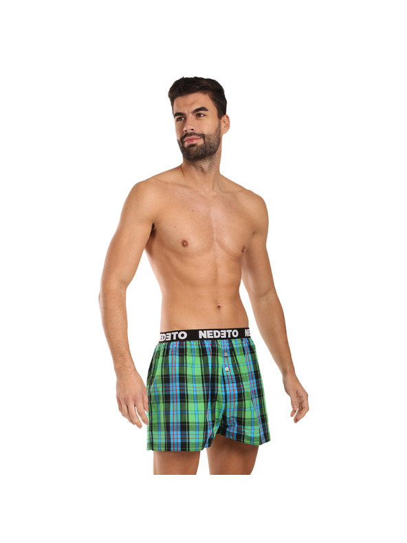 Nedeto Set de două - chiloți Nedeto multicolor pentru bărbați
