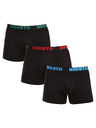 Nedeto Set trei - boxeri Nedeto negri