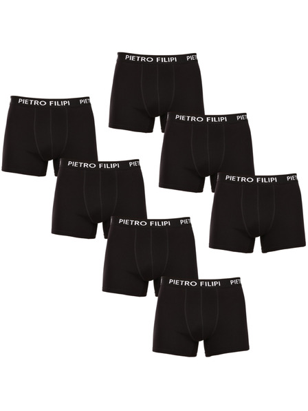 Pietro Filipi Set de șapte - boxeri pentru bărbați Pietro Filipi negri
