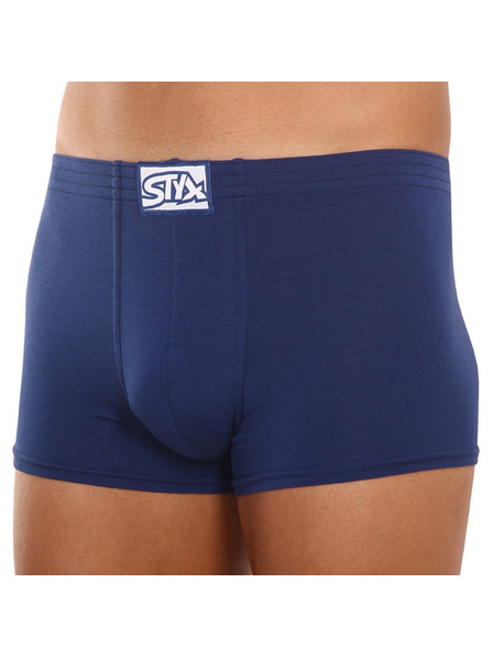 Styx Boxeri bărbați Styx elastic clasic albastri