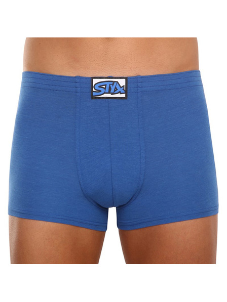 Styx Boxeri bărbați Styx elastic clasic albastri