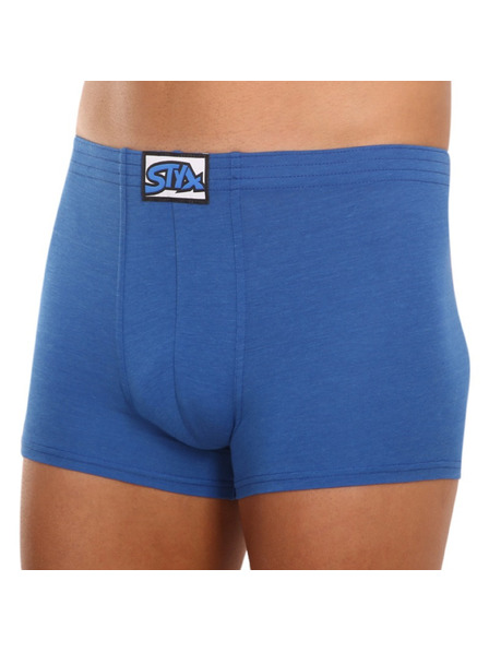 Styx Boxeri bărbați Styx elastic clasic albastri
