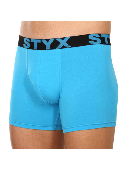 Styx Boxeri bărbați Styx long bandă sportivă albastru deschis