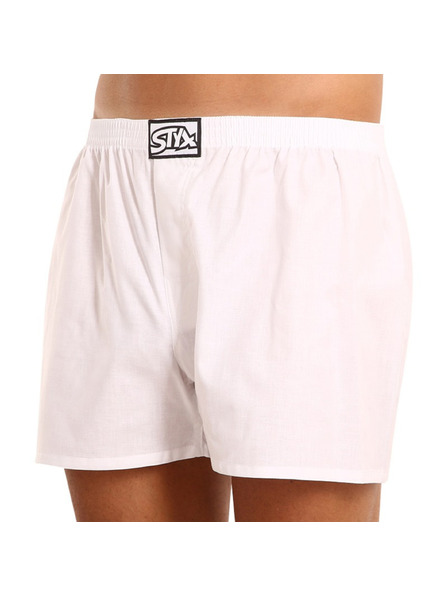 Styx Boxeri bărbați Styx elastic clasic albi