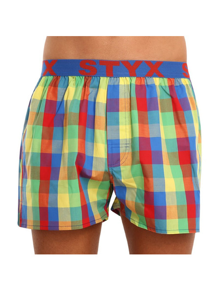 Styx Pantaloni scurți sport din cauciuc pentru bărbați Styx Multicolor