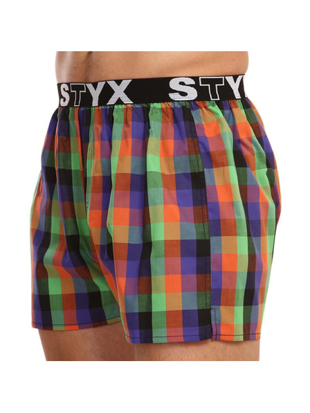 Styx Pantaloni scurți sport din cauciuc pentru bărbați Styx Multicolor