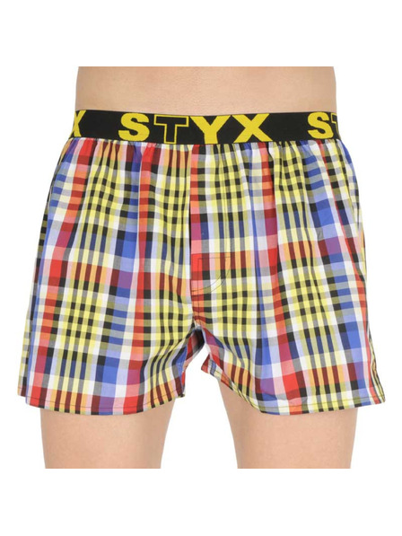 Styx Pantaloni scurți sport din cauciuc pentru bărbați Styx Multicolor