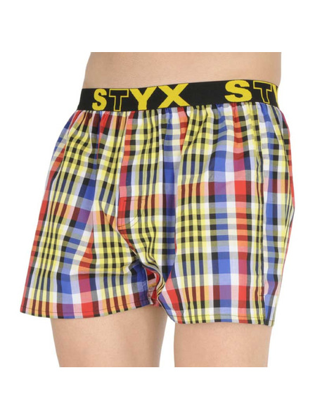 Styx Pantaloni scurți sport din cauciuc pentru bărbați Styx Multicolor
