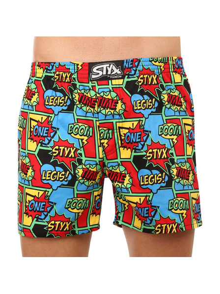 Styx Boxer bărbătesc Styx premium art talie clasică boom