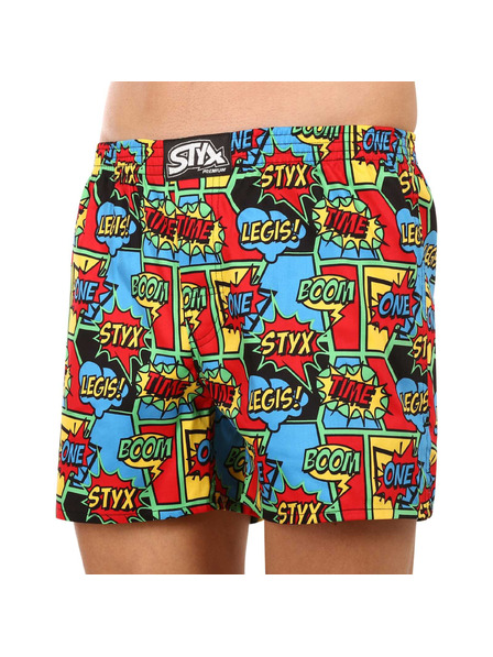 Styx Boxer bărbătesc Styx premium art talie clasică boom