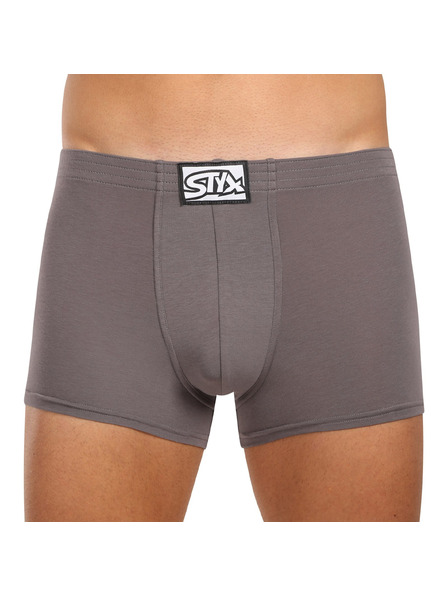 Styx Boxeri bărbătești Styx talie clasică gri închis