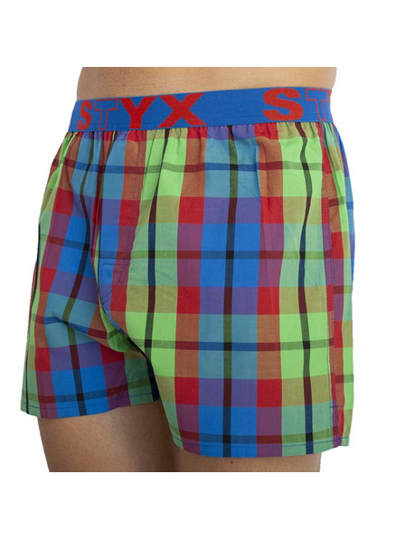 Styx Pantaloni scurți sport din cauciuc pentru bărbați Styx Multicolor