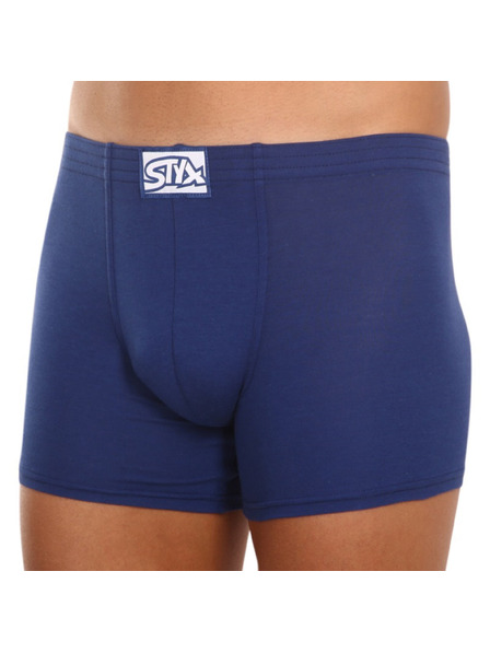 Styx Boxeri lungi bărbătești Styx talie clasică albastru