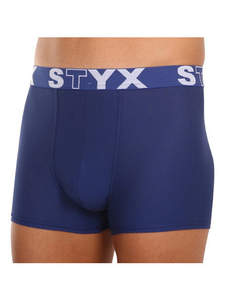 Styx Boxeri bărbătești Styx talie sport albastru închis