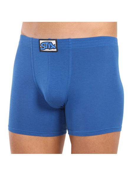 Styx Boxeri lungi bărbătești Styx talie clasică albastru