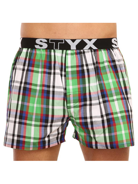 Styx Pantaloni scurți sport din cauciuc pentru bărbați Styx Multicolor