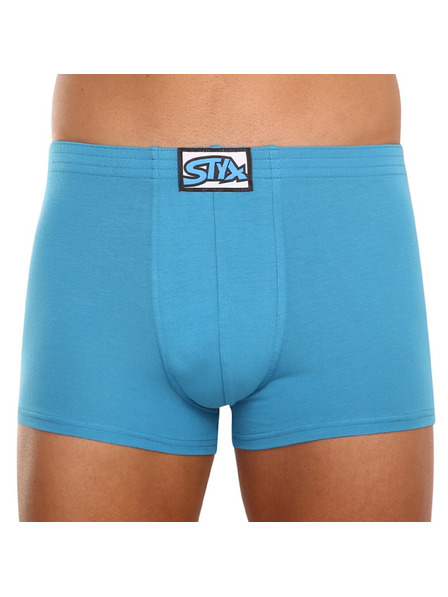 Styx Boxeri bărbați Styx elastic clasic albastri