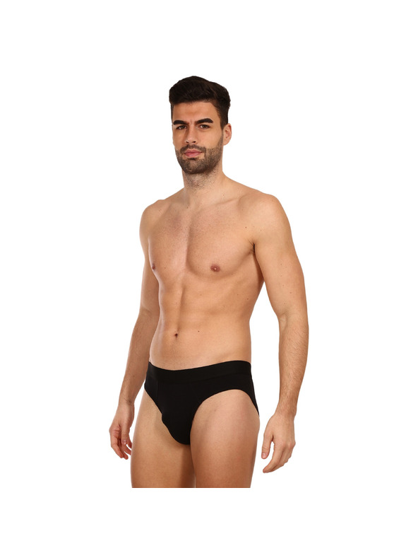 Nedeto Set de zece - Slip-uri bărbătești Nedeto negru