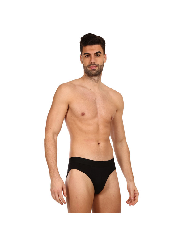 Nedeto Set de zece - Slip-uri bărbătești Nedeto negru