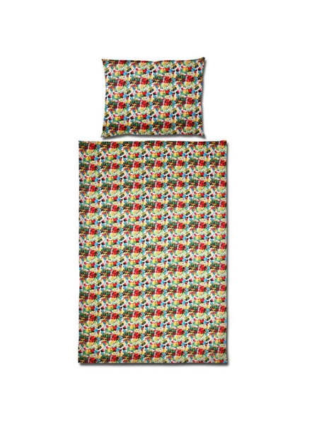 Styx Lenjerie de pat Styx art emoji din satin de bumbac
