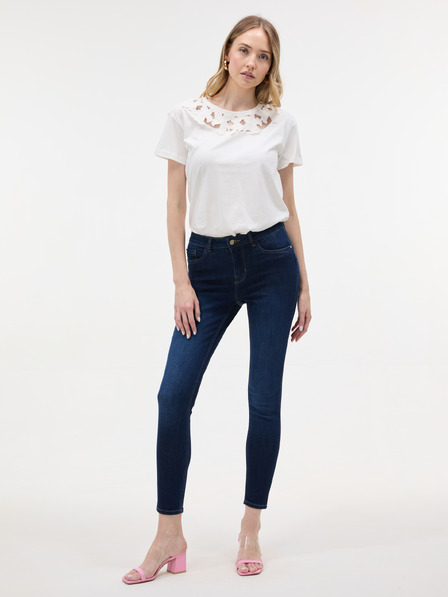 Orsay Blugi pentru femei albastru închis skinny fit ORSAY