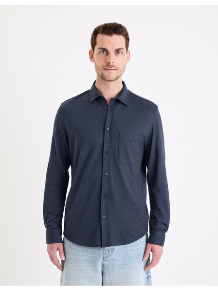 Celio Cămașă de bărbați albastru închis Celio Gaselle