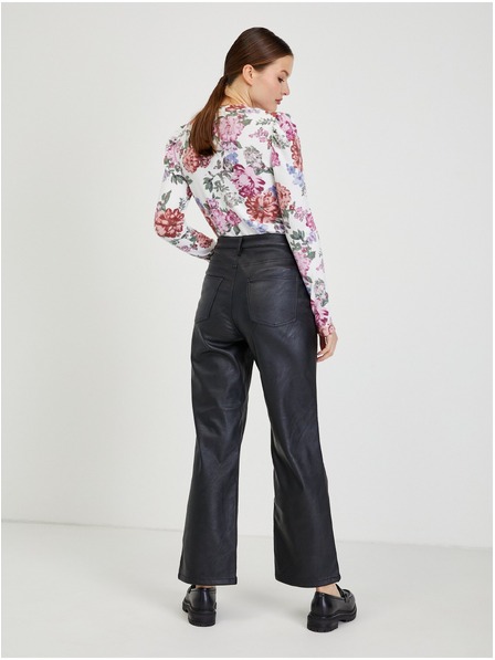 Orsay Bluză albă cu model floral de damă ORSAY