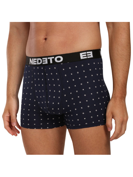 Nedeto Set de patru - boxeri bărbătești Nedeto multicolori