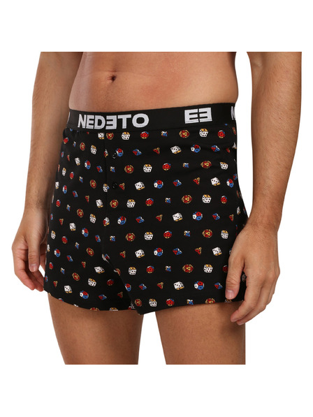 Nedeto Set de patru - boxeri pentru bărbați Nedeto multicolori