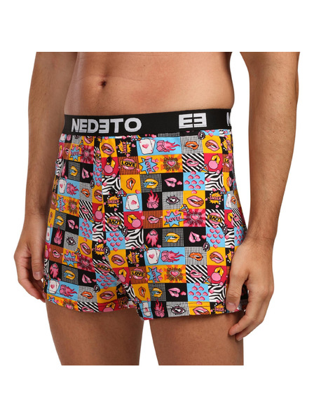 Nedeto Set de două - chiloți Nedeto multicolor pentru bărbați