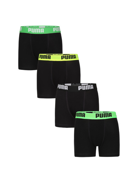 Puma Set patru - boxeri băieți Puma negri