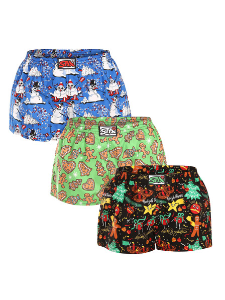 Styx Set trei - chilot dama Styx art elastic clasic multicolor