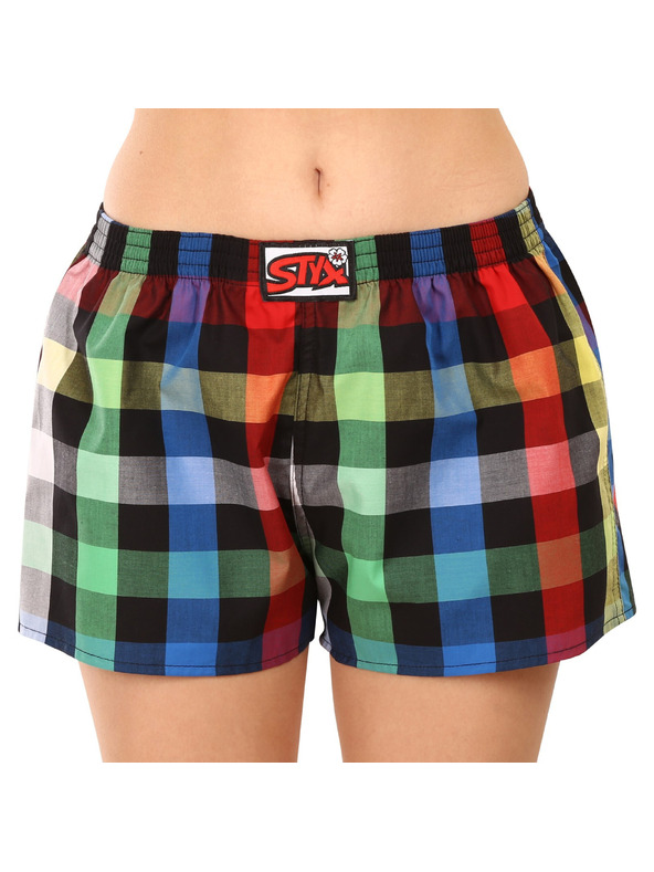 Styx Set trei - chilot dama Styx elastic clasic multicolor