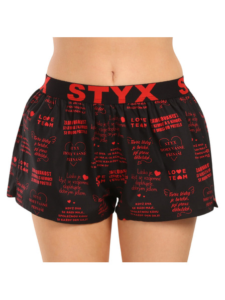 Styx Chiloti femeiți Styx art bandă elastică sportivă Valentin texte