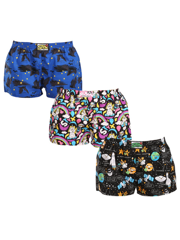 Styx Set trei - chilot dama Styx art elastic clasic multicolor