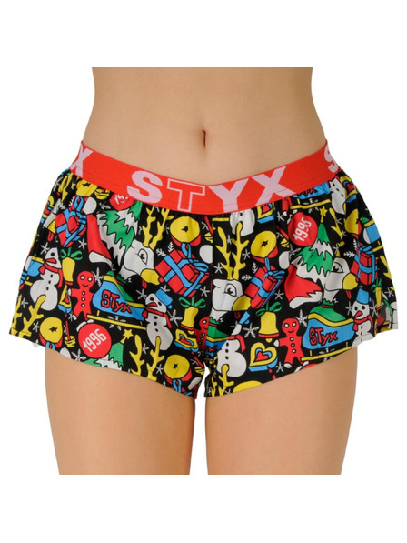 Styx Chiloti femeiți Styx art bandă elastică sportivă Crăciun