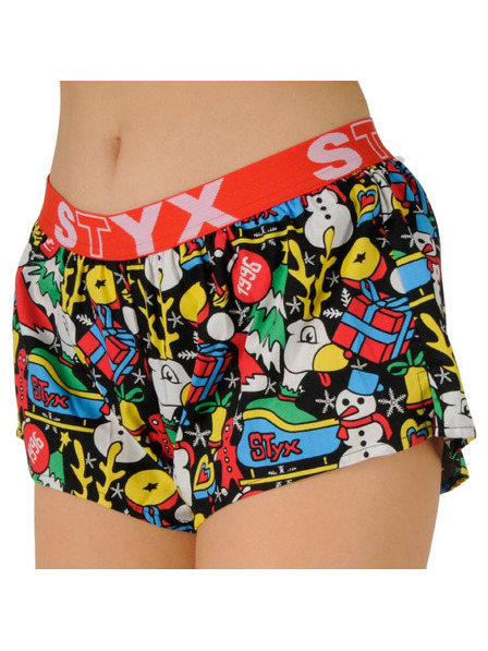 Styx Chiloti femeiți Styx art bandă elastică sportivă Crăciun